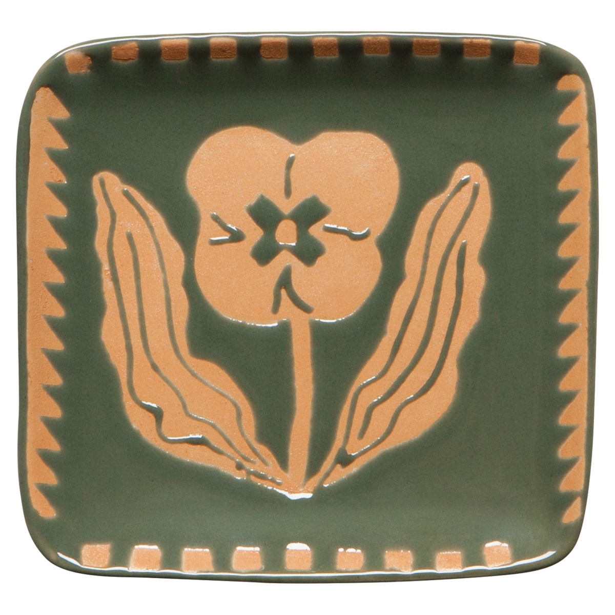 Picture of Danica Brands DTT1922D 4 x 3.875 in. Teppi Imprint Trinket Tray