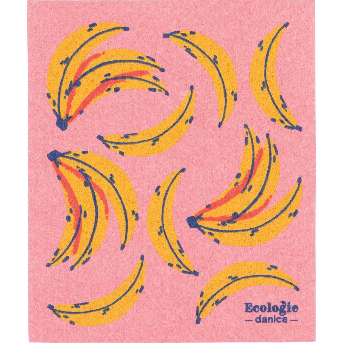 Picture of Danica Brands ESW2108D 6.5 x 8 in. Bananas Swedish Dishcloth