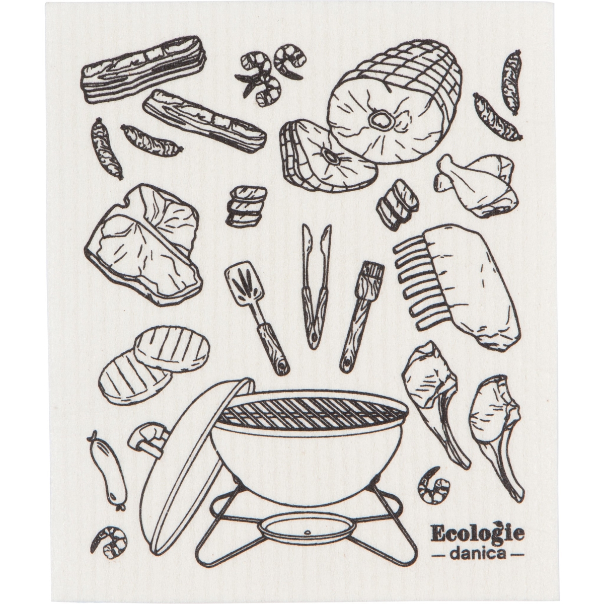 Picture of Danica Brands ESW2000D On the Grill Swedish Sponge Cloth