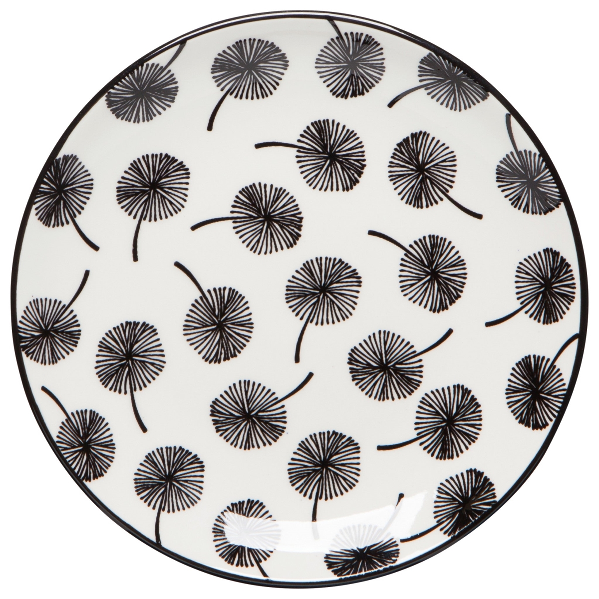 Picture of Danica Brands NPT1784D 6 in. Dandelion Stamped Appetizer Plate