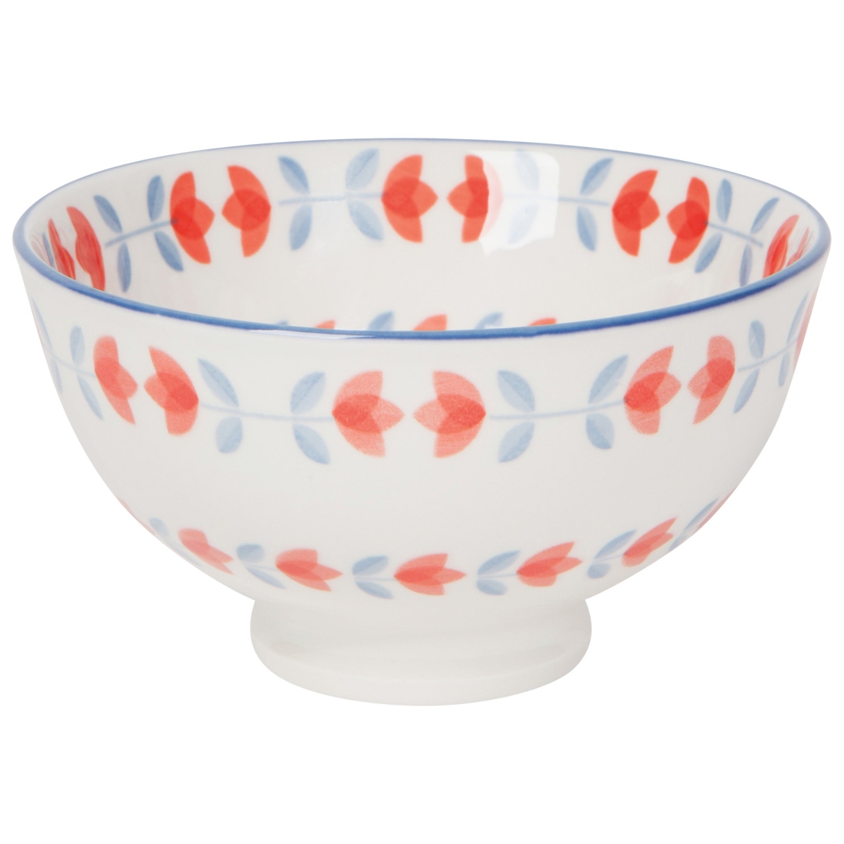 Picture of Danica Brands NBO2076D 4 in. Red Tulip Stamped Bowl