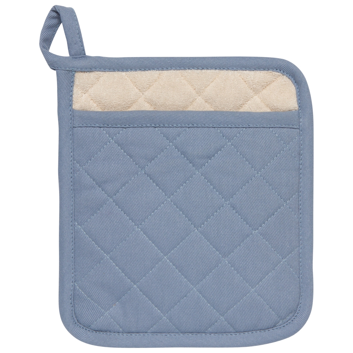 Picture of Danica Brands NPH1751D 8 x 9 in. Superior Slate Blue Pocket Potholder