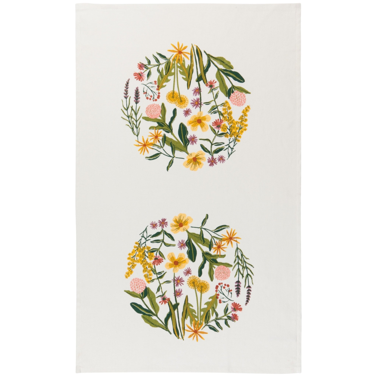Picture of Danica Brands NKT1806D 18 x 28 in. Bees & Blooms Terry Dishtowel