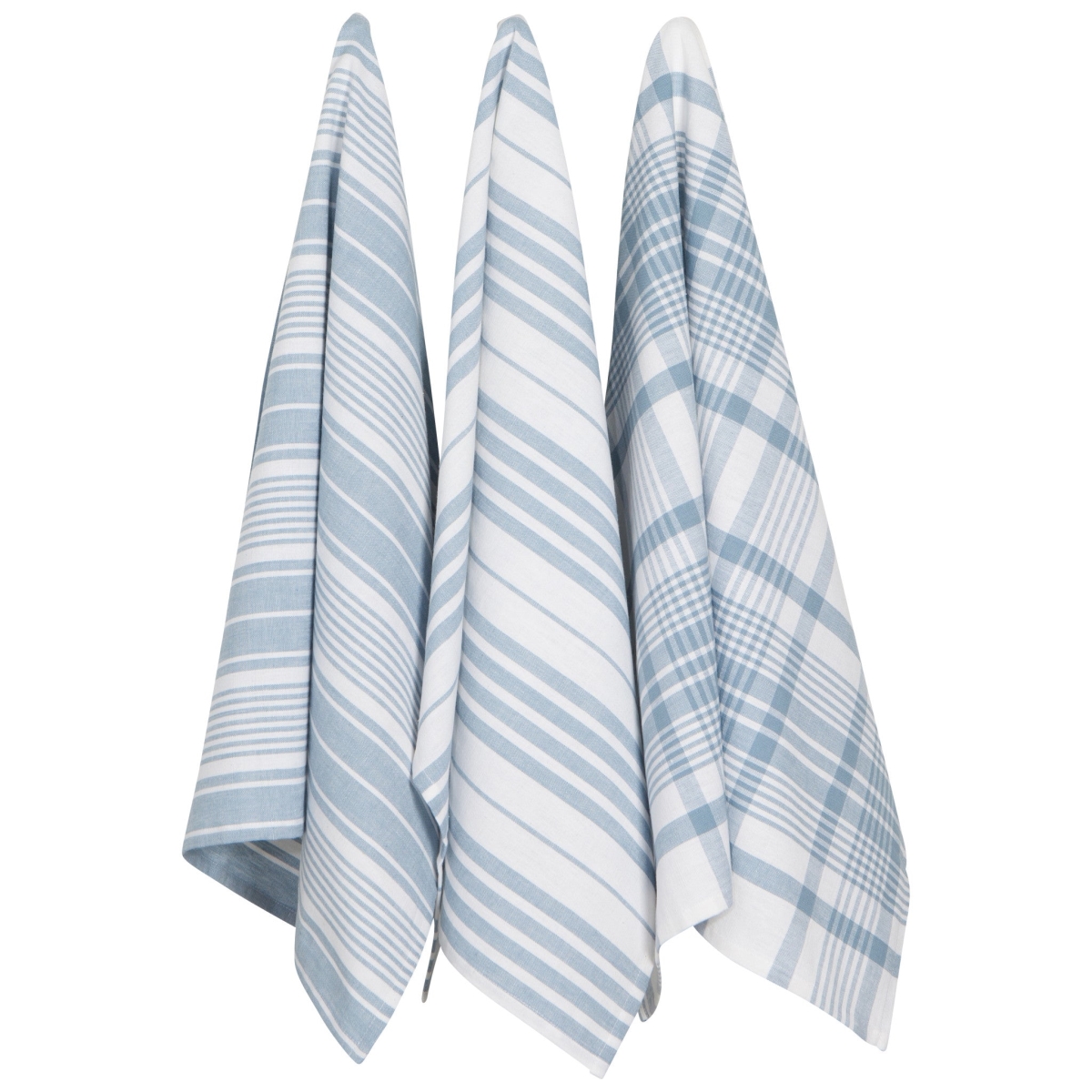Picture of Danica Brands NKT1817D Slate Blue Jumbo Dishtowels, Set of 3