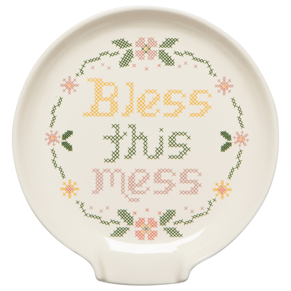 Picture of Danica Brands JTS1985D 5.25 x 5.5 in. Bless This Mess Spoon Rest