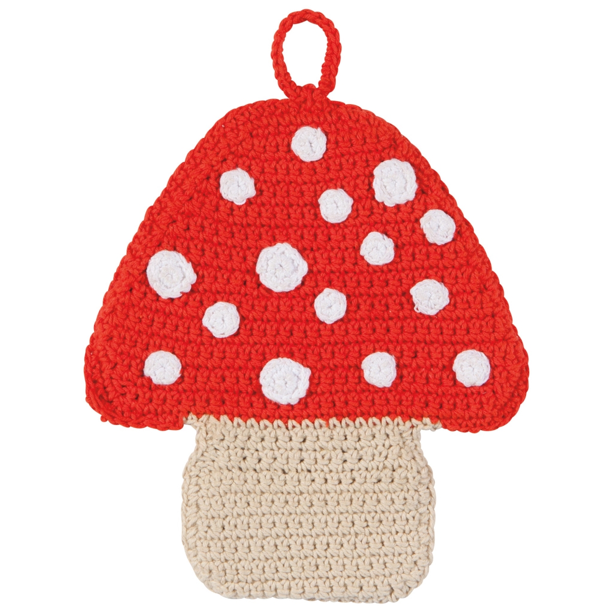 Picture of Danica Brands JTS1952D 6.5 x 8 in. Toadstool Crochet Trivet