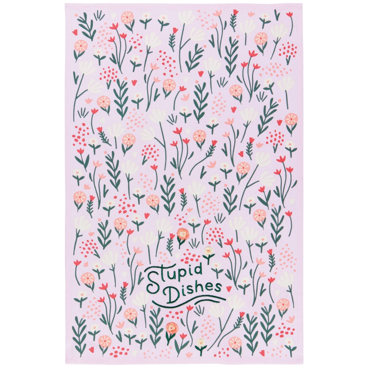 Picture of Danica Brands JKT1868D 18 x 28 in. Stupid Dishes Dishtowel