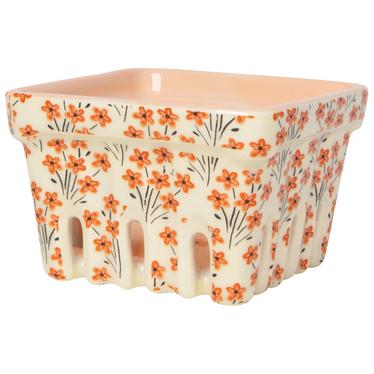 Picture of Danica Brands JSV1865D 4 x 4 x 2.5 in. Bouquet Berry Basket