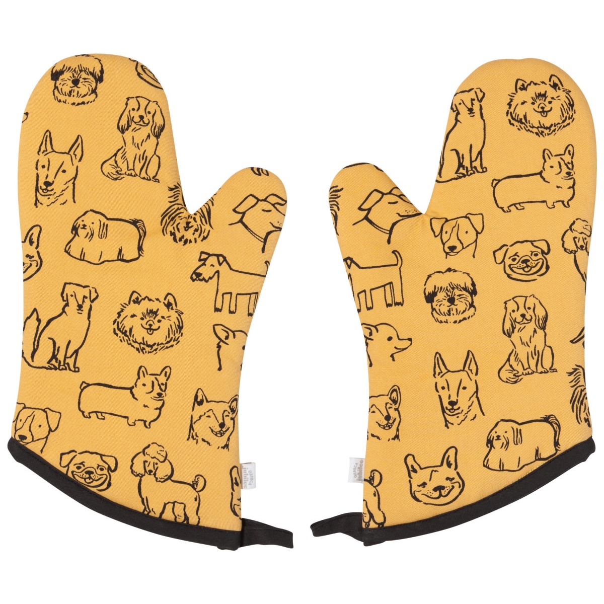 Picture of Danica Brands JOM1833D Dog Park Oven Mitts, Set of 2