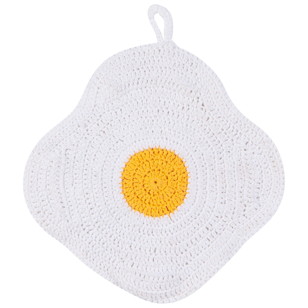 Picture of Danica Brands JTS1657D 8 x 8 in. Eggs Crochet Trivet