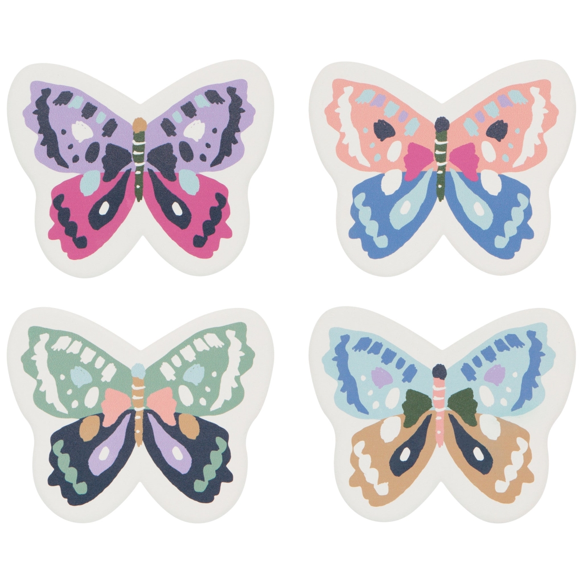 Picture of Danica Brands JCO1616D Flutter by Soak Up Coasters, Set of 4