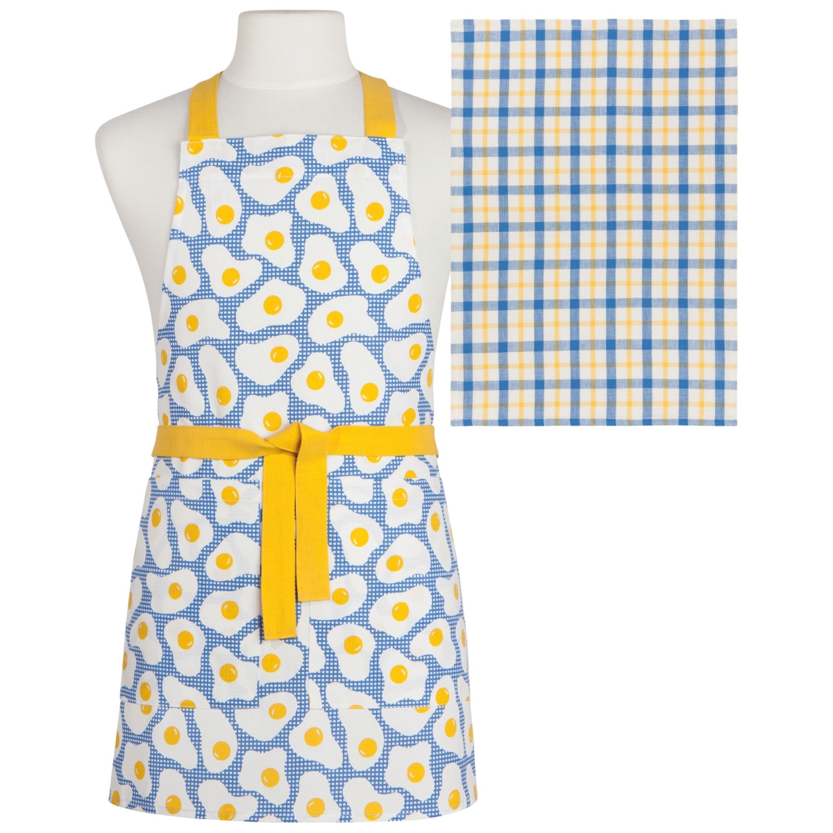 Picture of Danica Brands JAP1526D Eggs Apron & Dishtowel Set