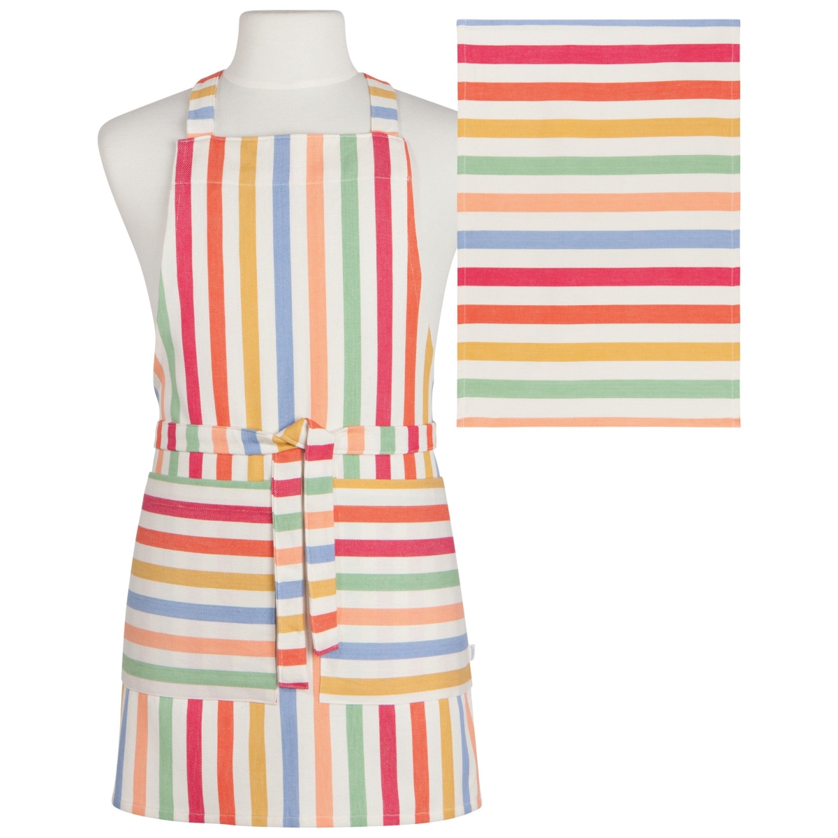 Picture of Danica Brands JAP1525D Color Parade Pride Apron & Dishtowel Set