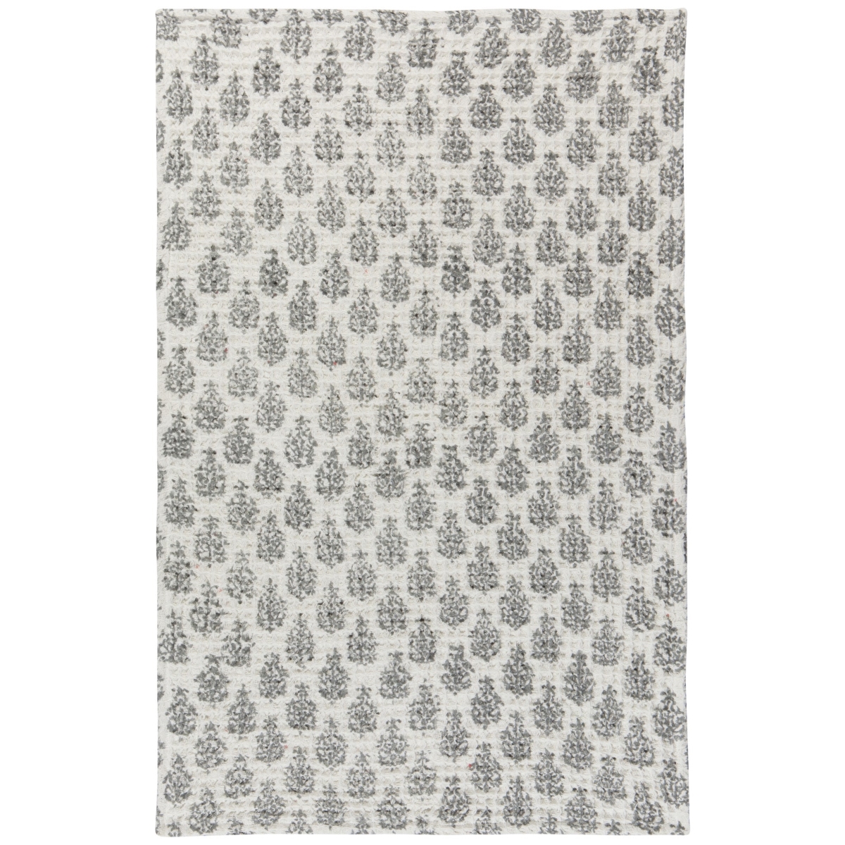 Picture of Danica Brands HKT2164D 18 x 28 in. Blomma Block Print Waffle Dishtowel