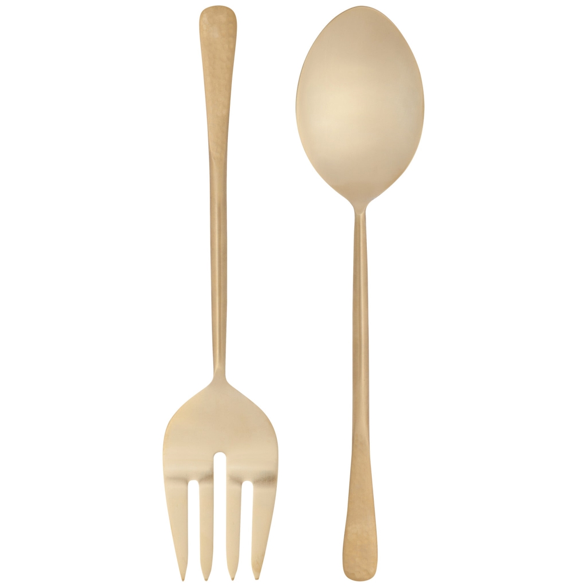 Picture of Danica Brands HSV2155D 2.25 x 11.5 in. Stainless Steel Salad Server Set - Gold
