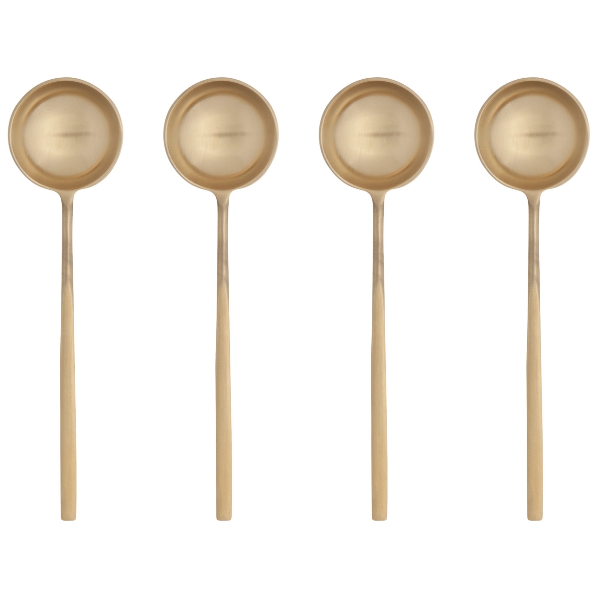 Picture of Danica Brands HSV2152D 1.5 x 6 in. Gold Long Spoons - Set of 4