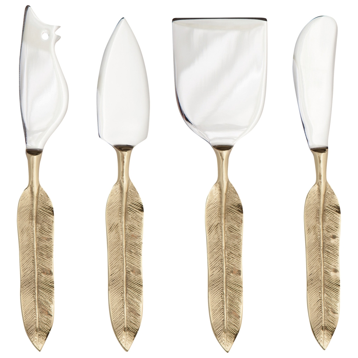 Picture of Danica Brands HSV2149D 2 x 5.75 in. Plume Cheese Knives - Set of 4