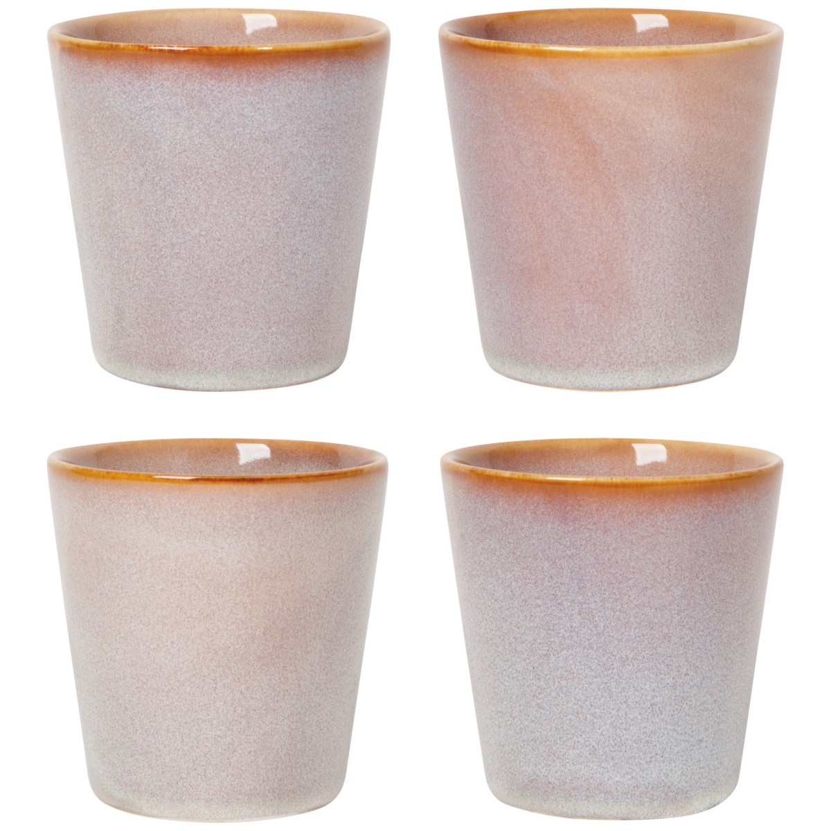 Picture of Danica Brands HMG2030D 7 oz Nomad Porcelain Cups - Set of 4