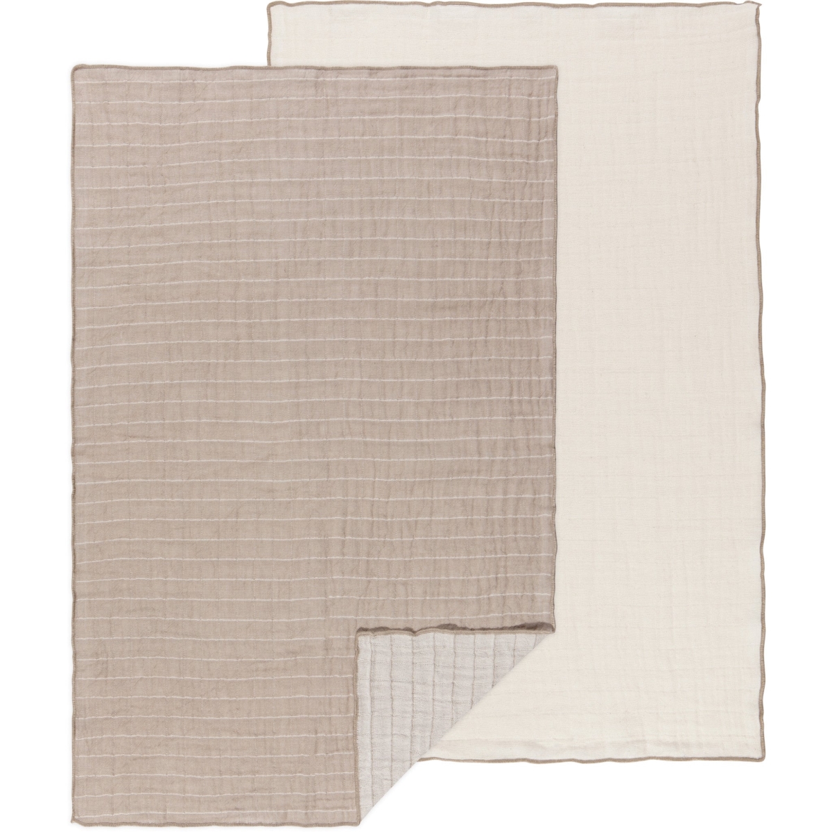 Picture of Danica Brands HKT1849D Dove Gray Double Gauze Dishtowels, Set of 2