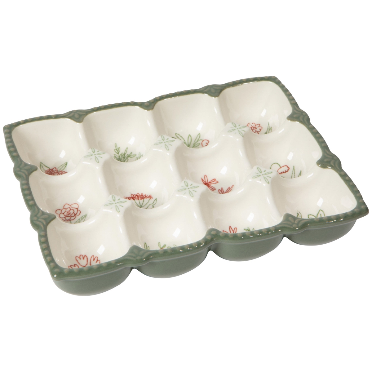 Picture of Danica Brands HSS1820D 6.25 x 8 x 1.25 in. Camellia Egg Holder