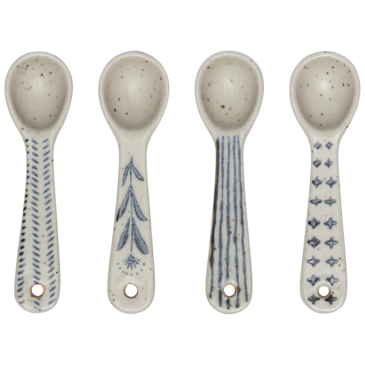 Picture of Danica Brands HSV1567D 4 in. Element Mini Spoons - Set of 4