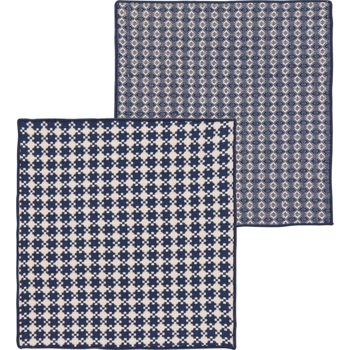 Picture of Danica Brands HDC1561D Midnight Assorted Woven Dishcloths, Set of 2
