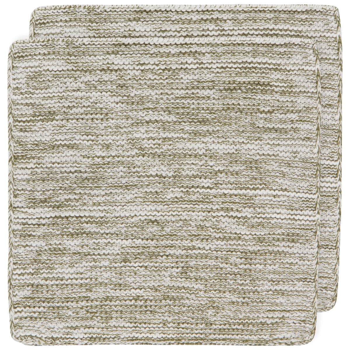 Picture of Danica Brands HDC1553D Olive Branch Knit Dishcloths, Set of 2