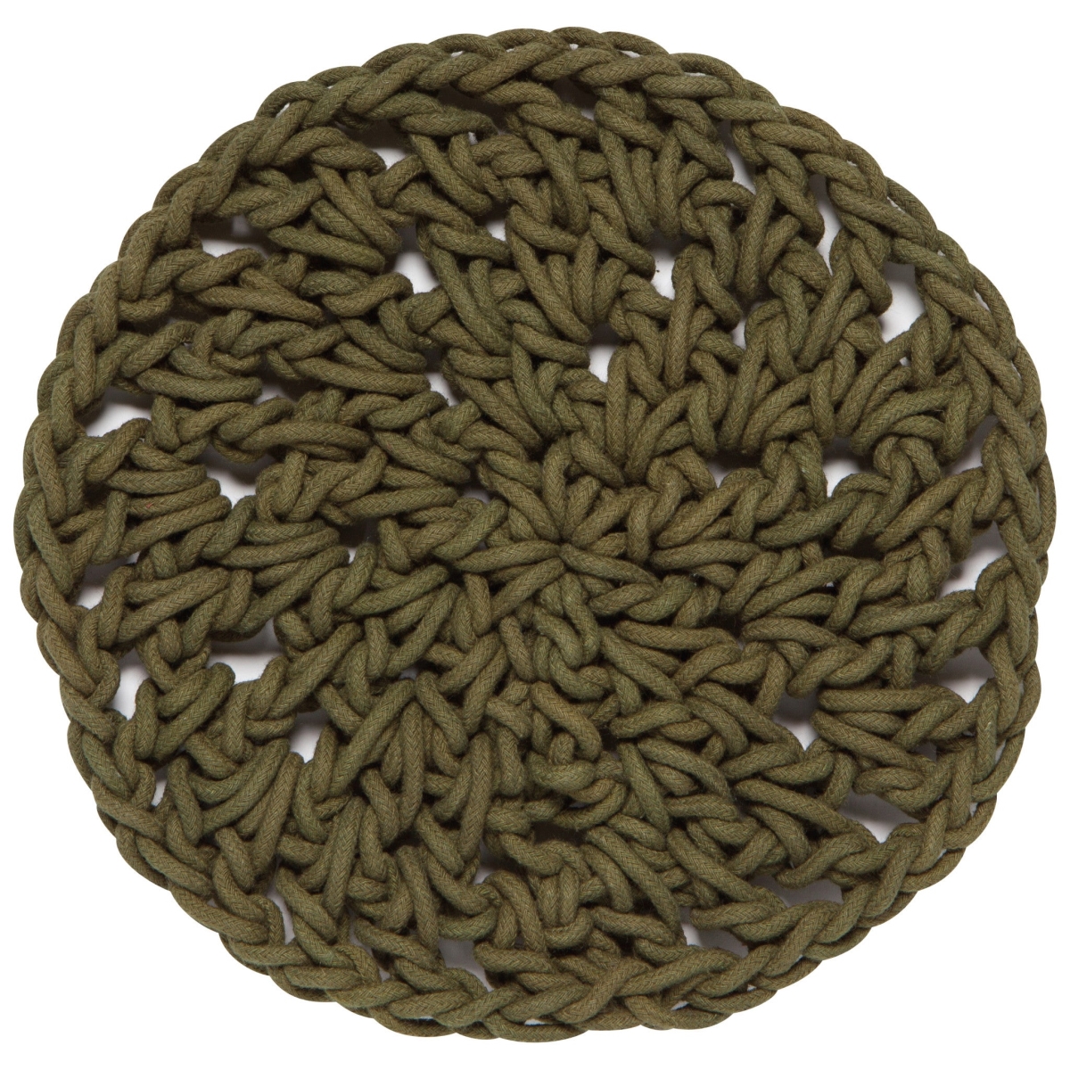 Picture of Danica Brands HTS1547D 9 in. Olive Branch Knotted Trivet