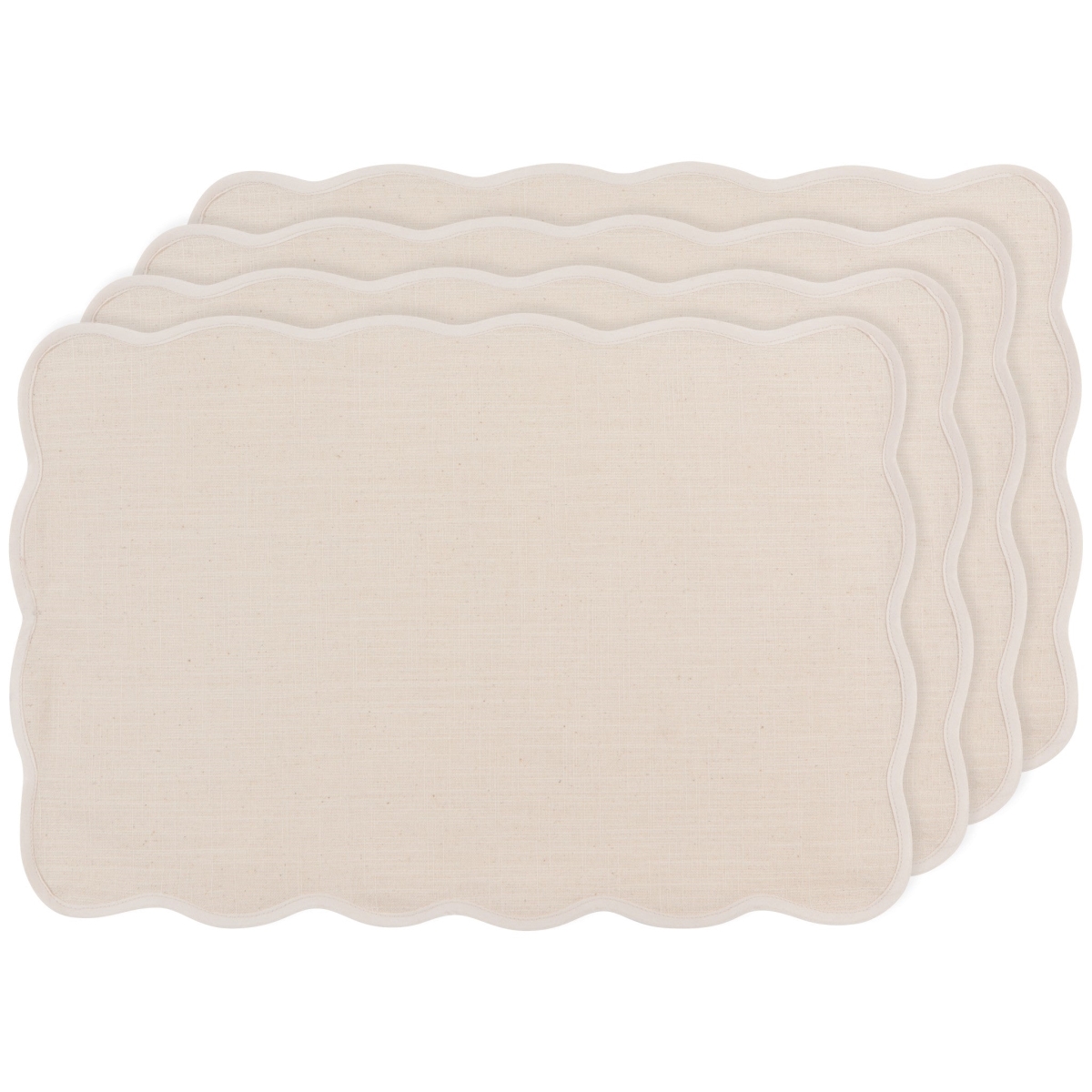 Picture of Danica Brands HPM2199D Natural Florence Placemats, Set of 4