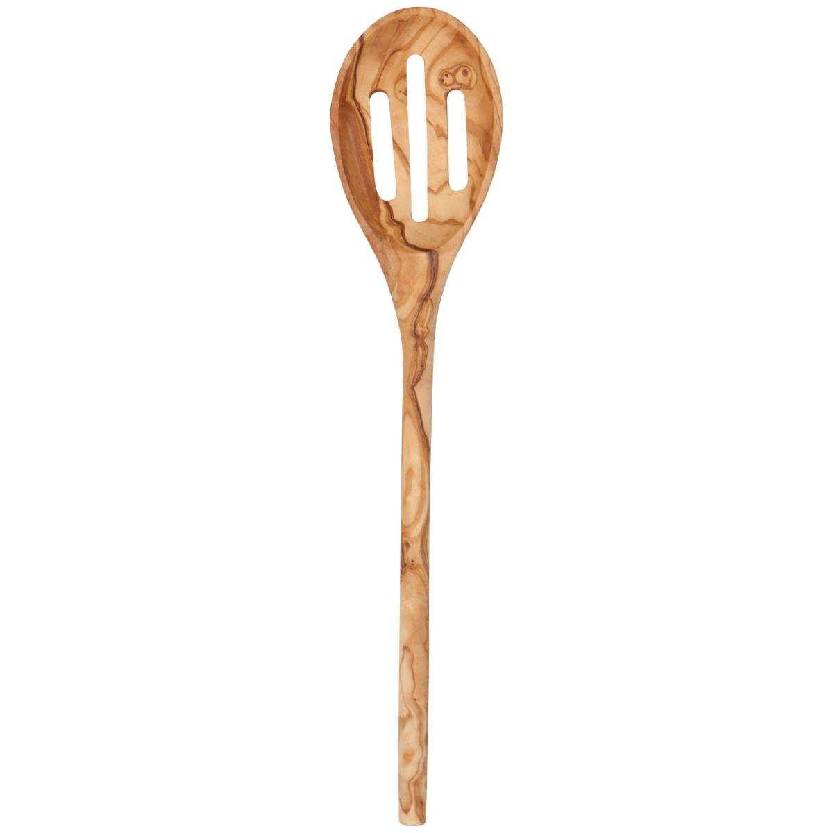 Picture of Danica Brands HKU2244D 2.75 x 13 in. Olive Wood Slotted Spoon