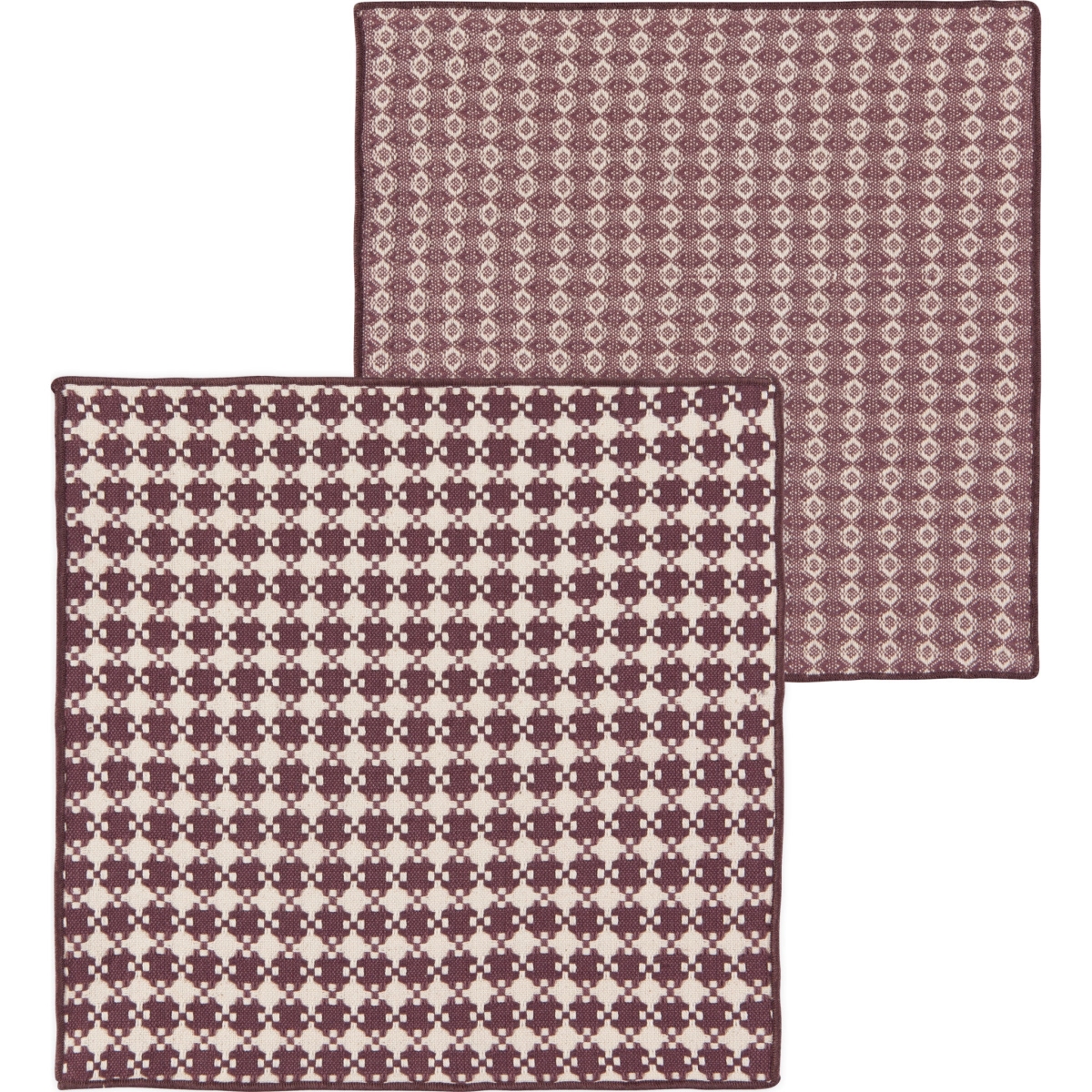 Picture of Danica Brands HDC2279D Ash Plum Assorted Woven Dishcloths, Set of 2