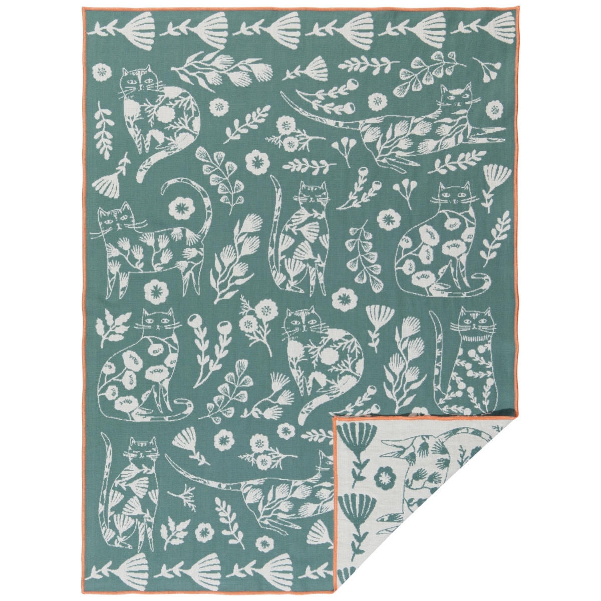 Picture of Danica Brands DKT2508D 20 x 28 in. Catbloom Double Cloth Dishtowel