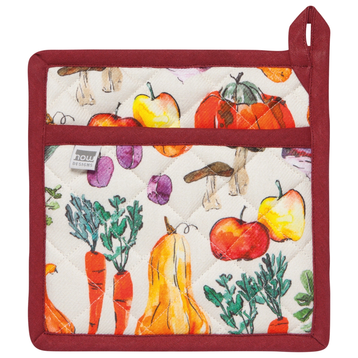 Picture of Danica Brands NPH2330D 8 x 8 in. Veggie Stand Pocket Potholder
