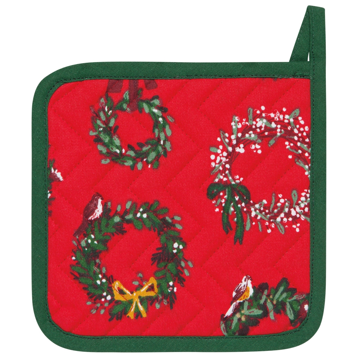 Picture of Danica Brands NPH2443D 8 x 8 in. Wreaths Chef Potholder