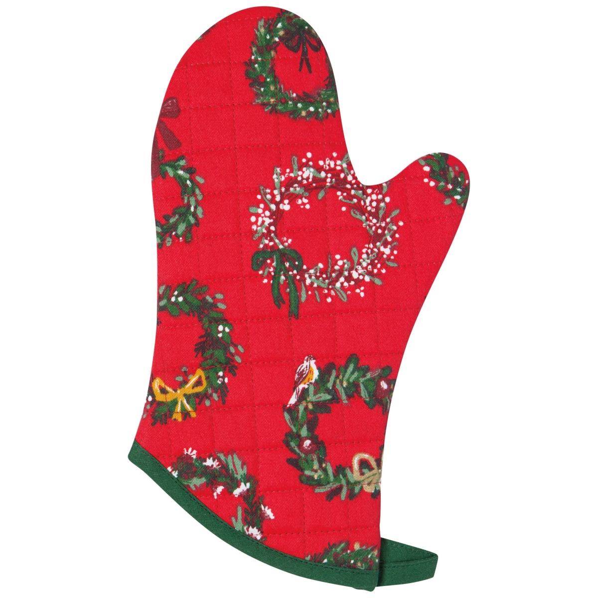 Picture of Danica Brands NOM2442D 13 in. Wreaths Chef Oven Mitt