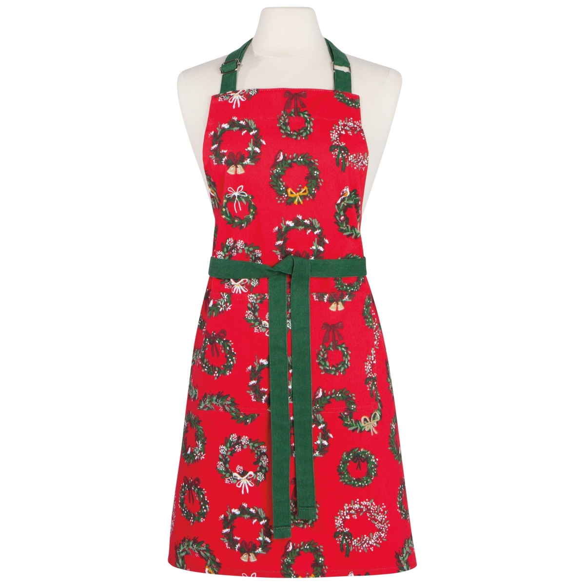 Picture of Danica Brands NAP2441D 28 x 32 in. Wreaths Chef Apron