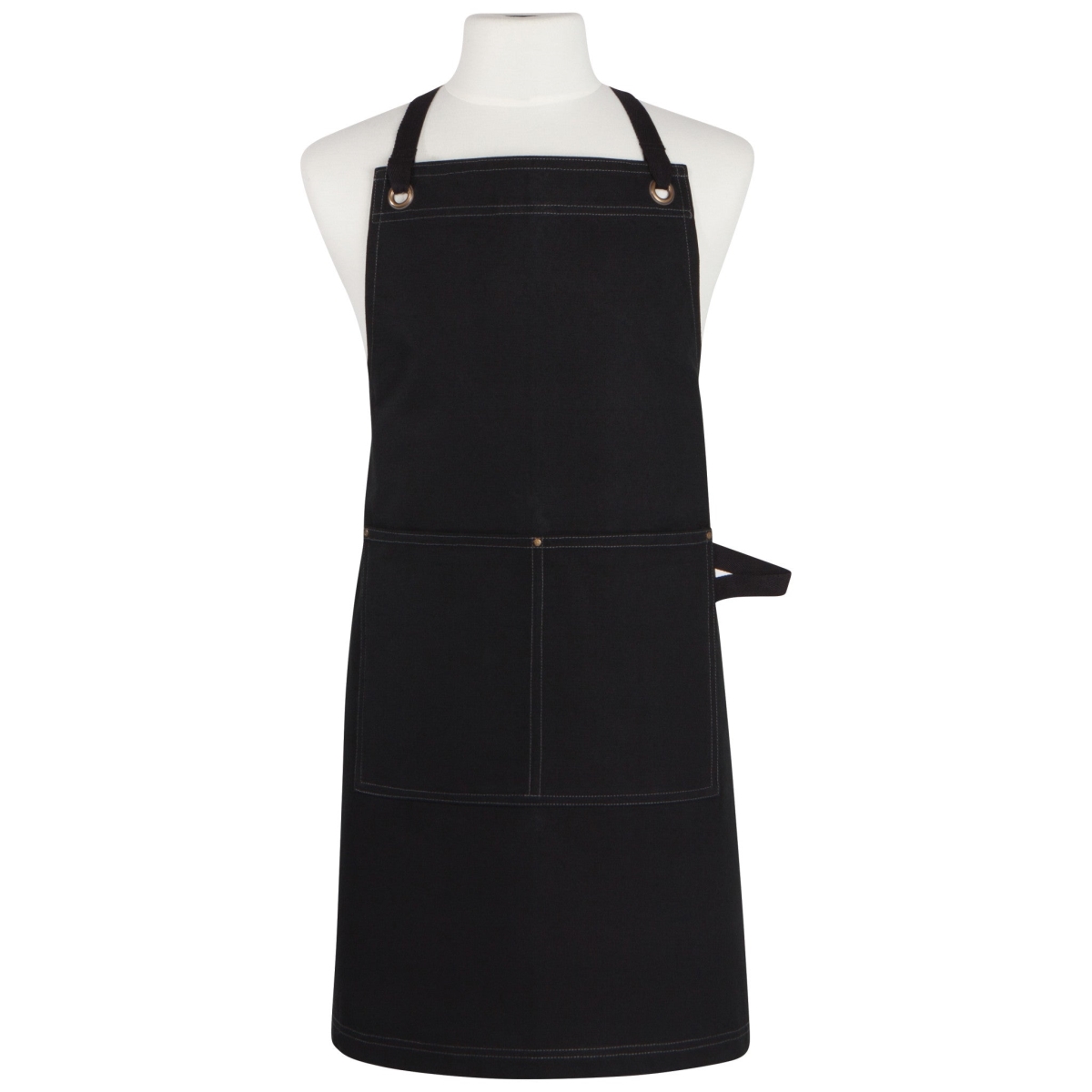 Picture of Danica Brands NAP2333D Black Utility Apron