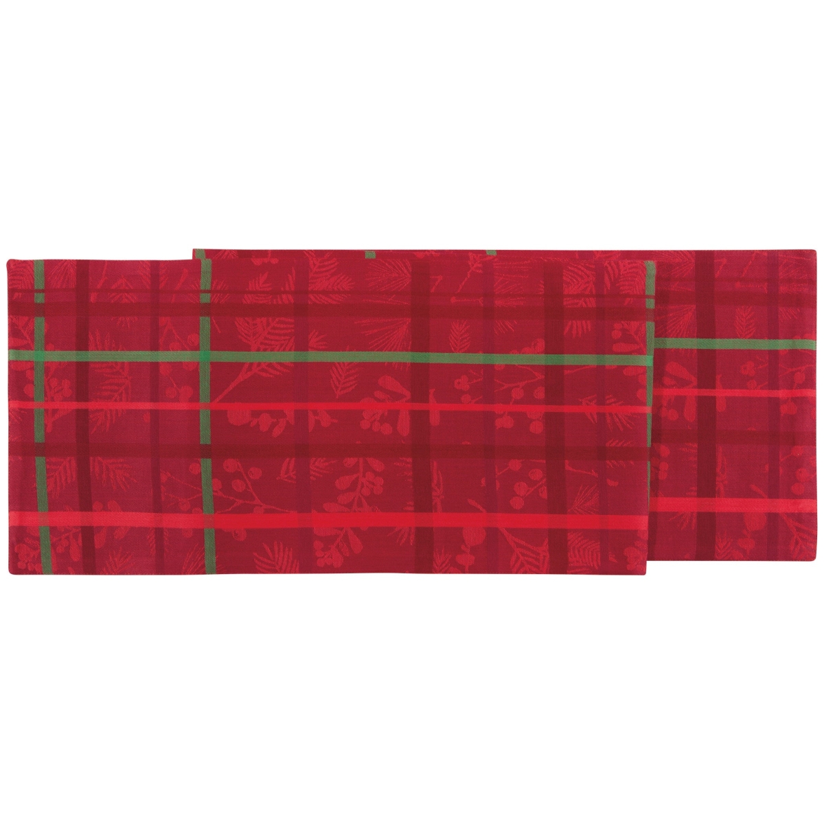 Picture of Danica Brands NTR2362D 13 x 72 in. Winterberry Christmas Jacquard Table Runner