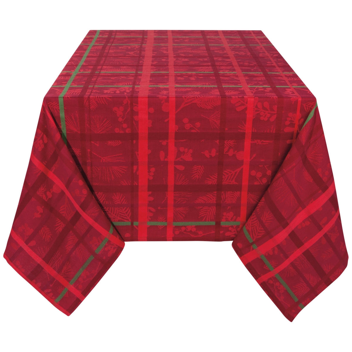 Picture of Danica Brands NTC2360D 60 x 90 in. Winterberry Jacquard Tablecloth