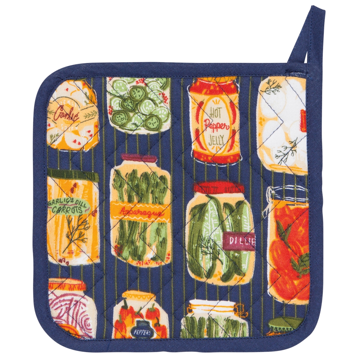 Picture of Danica Brands NPH2378D 8 x 8 in. Pickling Cotton & Polyester Potholder