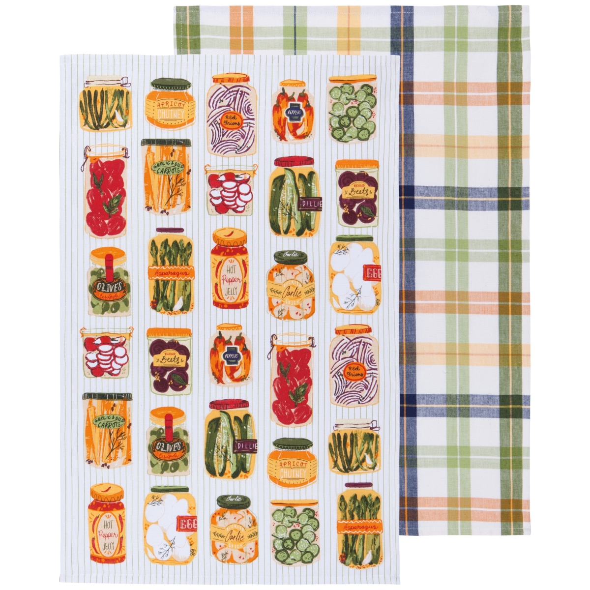 Picture of Danica Brands NKT2379D 18 x 28 in. Pickling Dishtowels, Set of 2