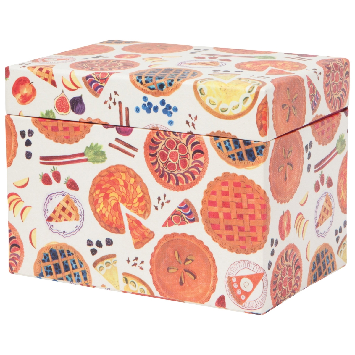 Picture of Danica Brands NNO2384D 6 x 4.25 x 4.5 in. Sweet As Pie Recipe Card Box