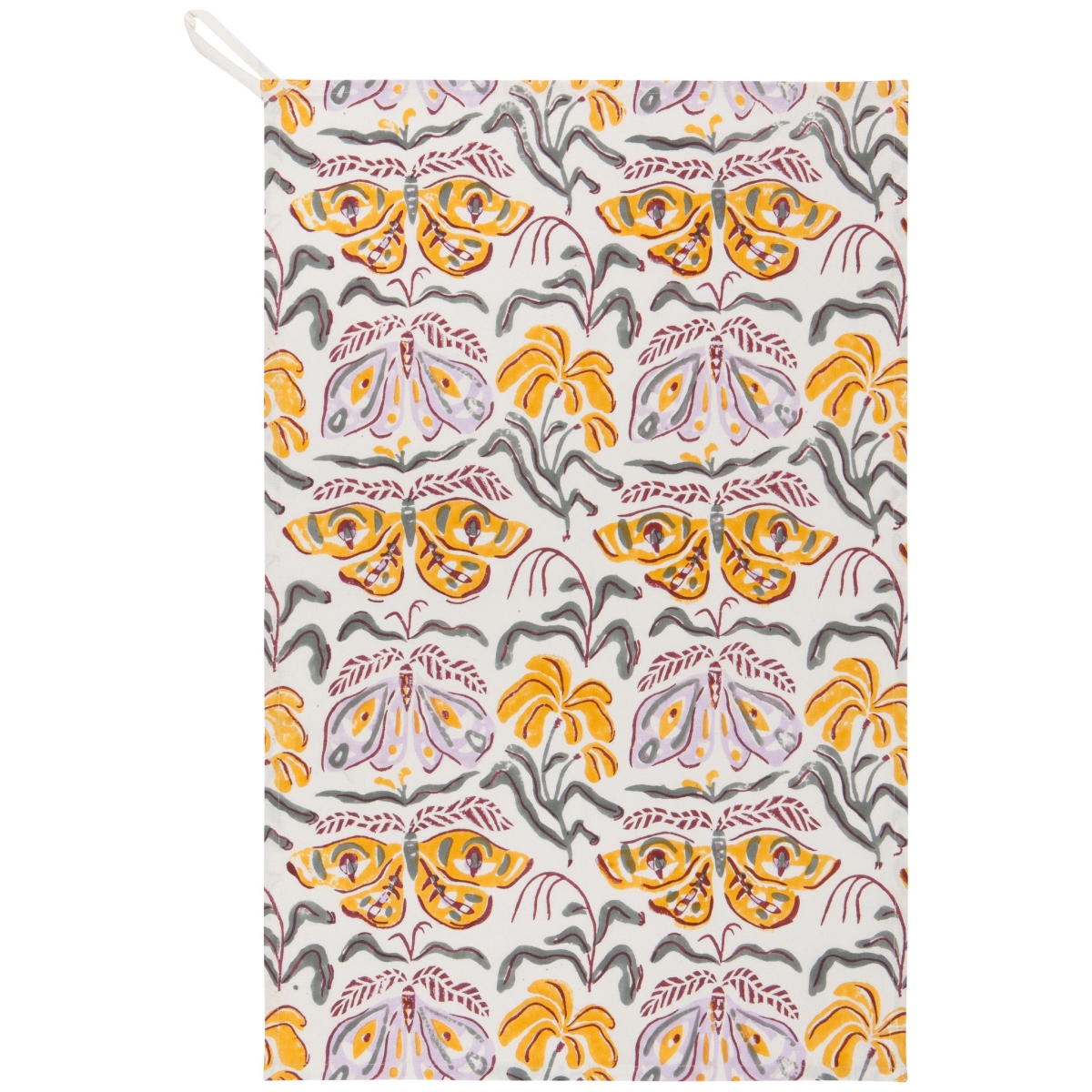 Picture of Danica Brands DKT2489D 18 x 28 in. Nocturna Block Print Dishtowel