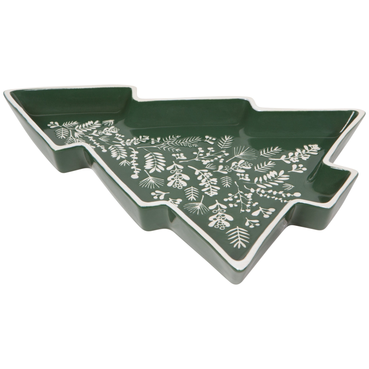 Picture of Danica Brands NSV2423D 8.25 x 10.75 x 1 in. Winterberry Shaped Tray