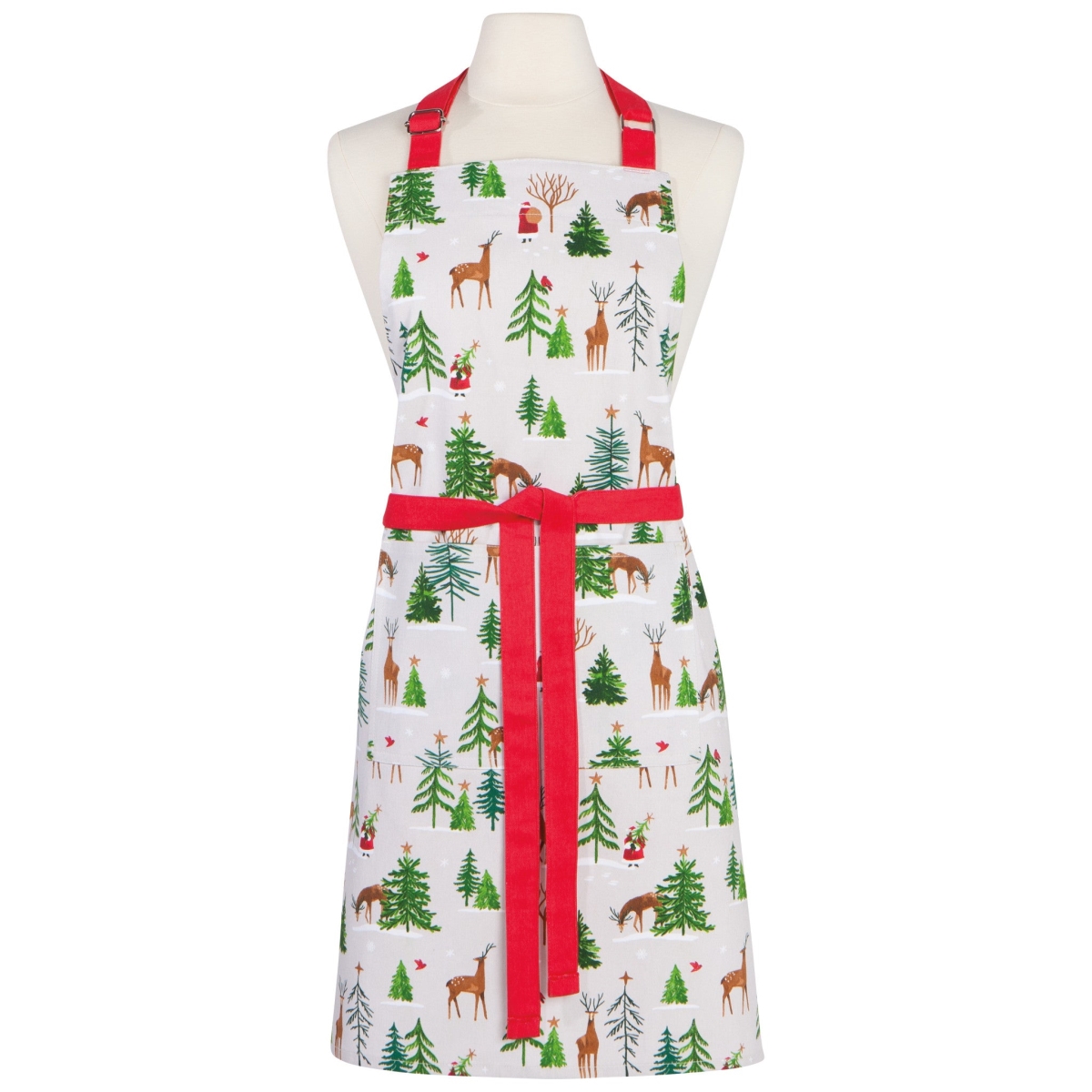 Picture of Danica Brands NAP2390D 28 x 32 in. Santas Reindeer Chef Apron