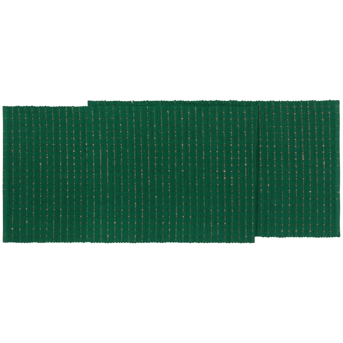 Picture of Danica Brands NTR2828D 14 x 72 in. Green Copper Ribbed Table Runner