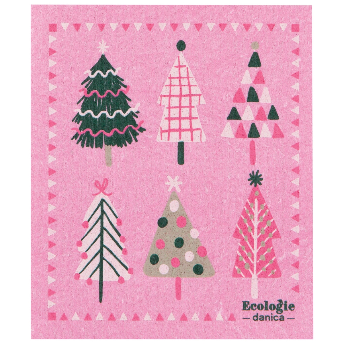 Picture of Danica Brands ESW2684D 6.5 x 8 in. Glitzmas Swedish Sponge Cloth