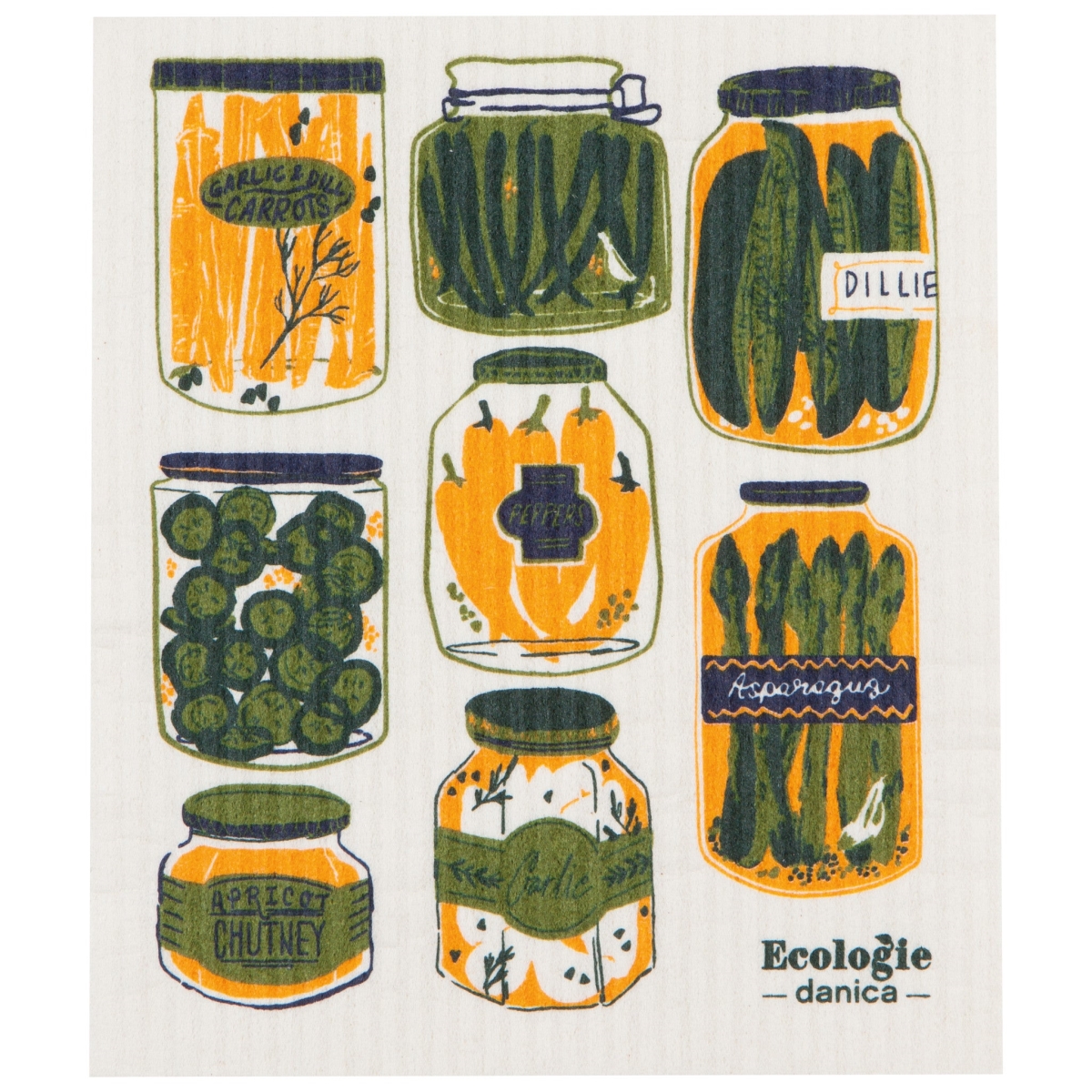 Picture of Danica Brands ESW2673D 6.5 x 8 in. Pickling Swedish Dishcloth