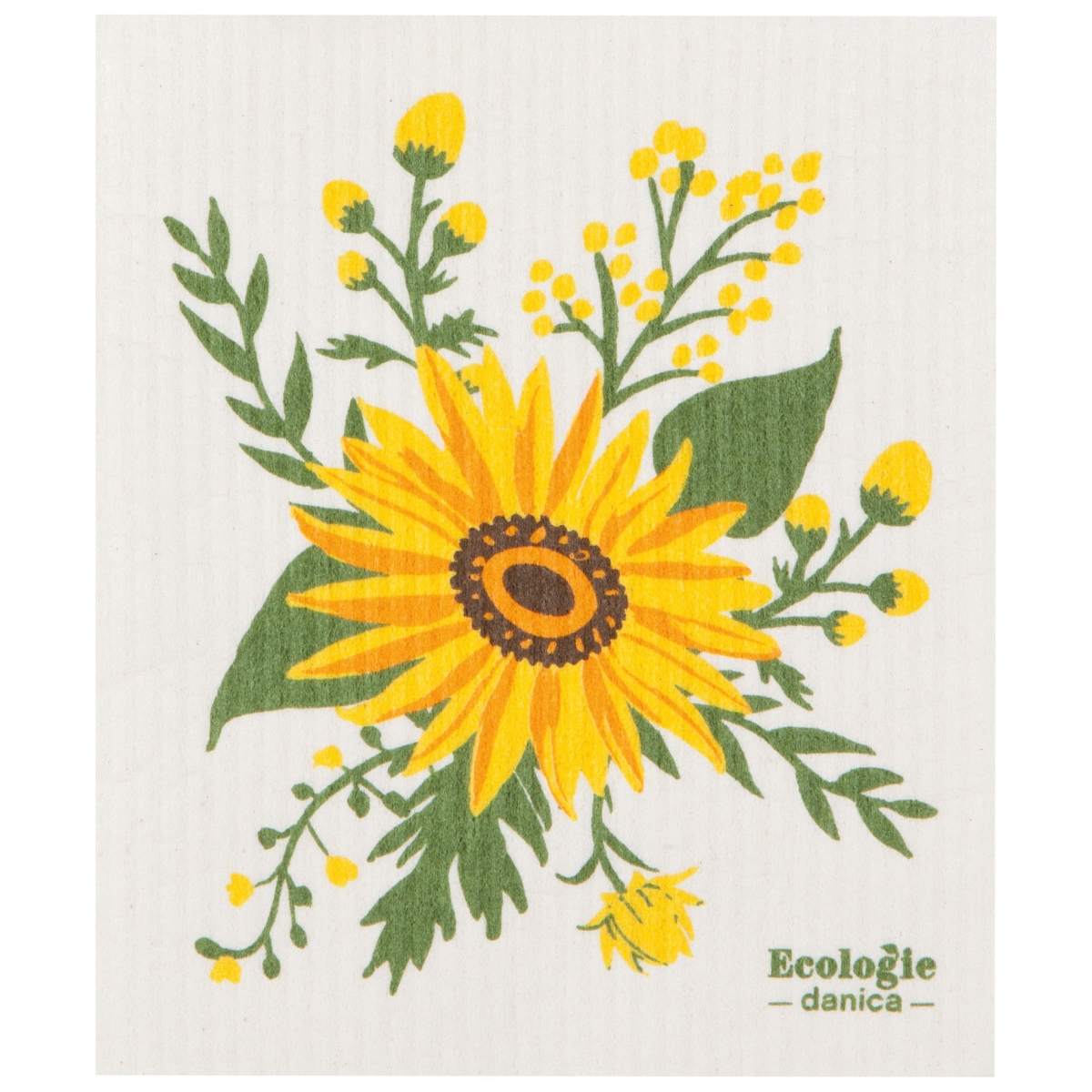 Picture of Danica Brands ESW2678D 6.5 x 8 in. Sunflower Splendor Swedish Dishcloth
