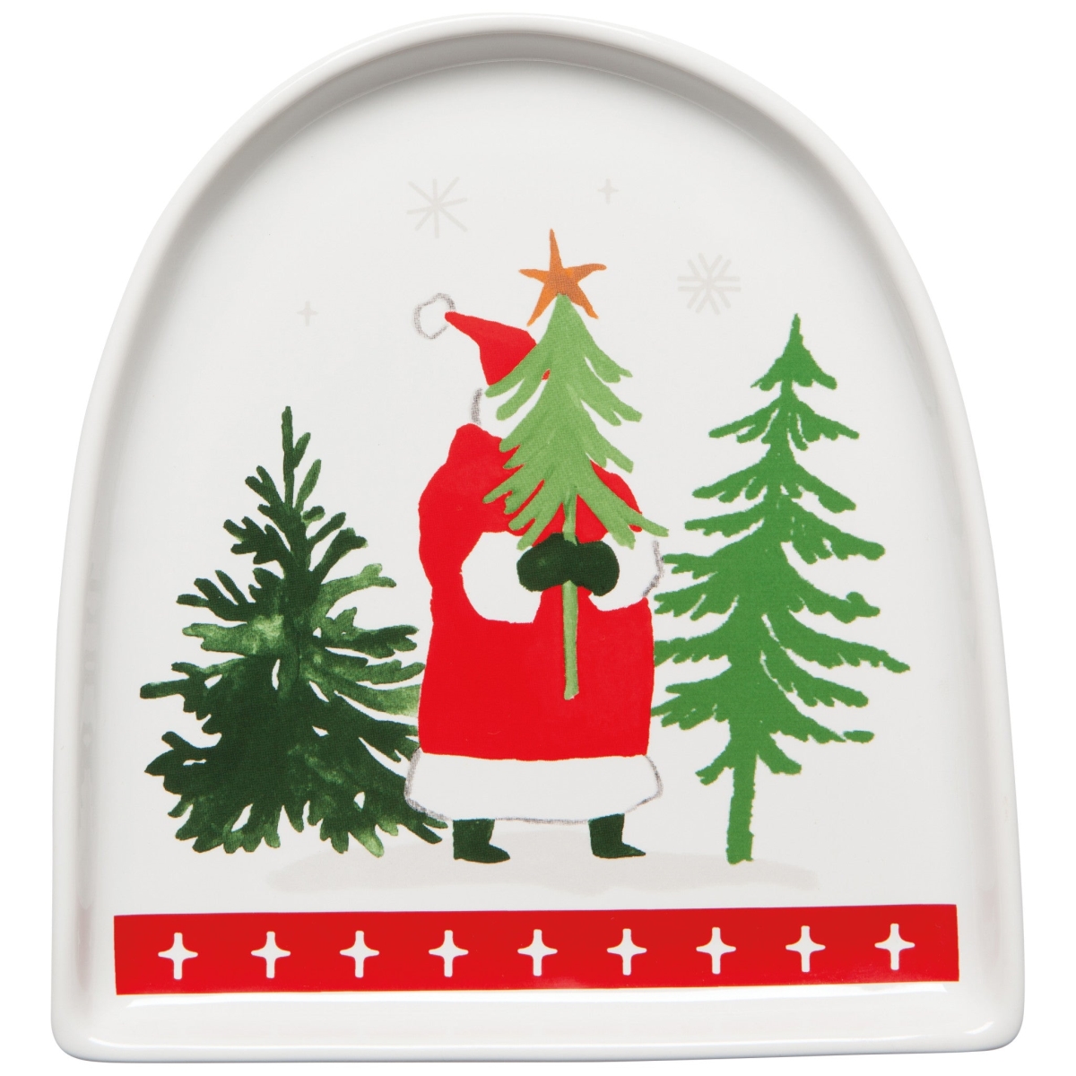 Picture of Danica Brands NSV2436D 6.5 x 7 in. Santas Reindeer Shaped Dish